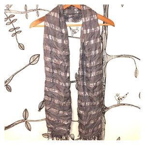 Gray & Silver scarf